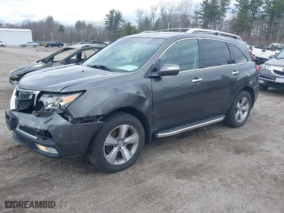 2012 Acura MDX Tech Pkg with VIN 2HNYD2H32CH548402, listed as a IAAI auction lot 41835575 with 146,271 mi miles. Bid and sale history available at carsss.com. Image 2.