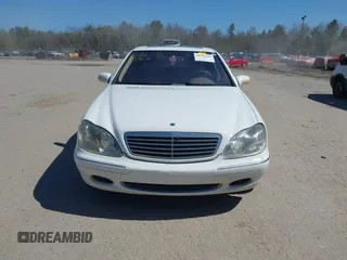 2001 Mercedes-Benz S with VIN WDBNG70J81A166750, listed as a IAAI auction lot 42168436 with 149,258 mi miles. Bid and sale history available at carsss.com. Image 13.