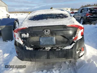 2017 Honda Civic Sedan EX-T with VIN 2HGFC1F46HH108620, listed as a Copart auction lot 45009485 with 340,659 mi miles and Salvage Title. Bid and sale history available at carsss.com. Image 6.