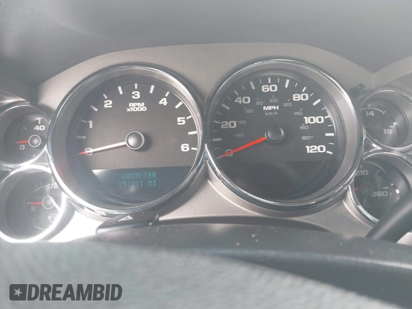 2011 Chevrolet Silverado 1500 LT with VIN 3GCPCSE07BG209387, listed as a IAAI auction lot 41479051 with 151,211 mi miles and . Bid and sale history available at DreamBid. Image 7.