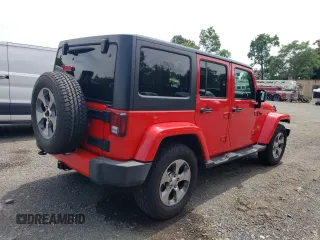 2017 Jeep Wrangler Unlimited Sahara with VIN 1C4HJWEG3HL610297, listed as a Copart auction lot 64732325 with 43,274 mi miles and Salvage title. Bid and sale history available at DreamBid. Image 3.