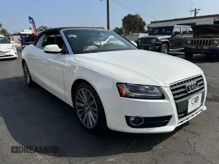 2010 Audi A5 2.0T Premium Plus with VIN WAUJFAFH2AN008320, listed as a Copart auction lot 76611694 with 97,111 mi miles and Clean Title. Bid and sale history available at carsss.com. Image 1.