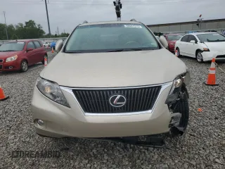2011 Lexus RX 350 with VIN 2T2BK1BA0BC084419, listed as a Copart auction lot 58607015 with 159,030 mi miles and Salvage title. Bid and sale history available at DreamBid. Image 5.