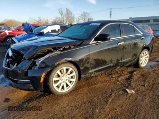 2018 Cadillac ATS AWD z VIN 1G6AE5RX8J0104792, wystawiony jako Copart lot #46427085 z przebiegiem 58 892 mil mil oraz Szkoda całkowita • Salvage title. Historia ofert i sprzedaży dostępna na DreamBid. Obrazek 1.