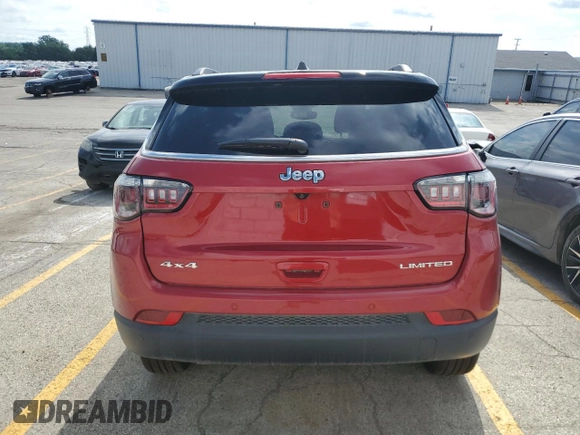 2025 Jeep Compass Limited with VIN 3C4NJDCN5ST565528, listed as a Copart auction lot 62656415 with 2,498 mi miles and Salvage title. Bid and sale history available at DreamBid. Image 6.