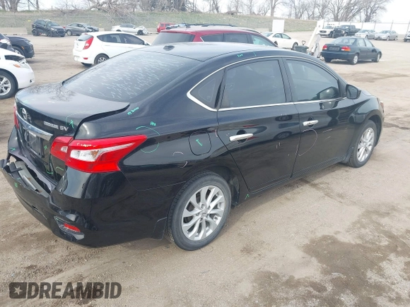 2018 Nissan Sentra S with VIN 3N1AB7AP3JY313380, listed as a IAAI auction lot 41961903 with 73,453 mi miles and . Bid and sale history available at DreamBid. Image 4.