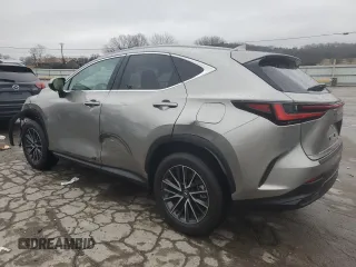 2025 Lexus NX with VIN 2T2GDCAZ0SC020464, listed as a Copart auction lot 85345254 with 8,260 mi miles and Salvage Title. Bid and sale history available at carsss.com. Image 2.