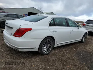 2017 Genesis G90 5.0L Ultimate with VIN KMHG54JH6HU025237, listed as a Copart auction lot 78040824 with 166,276 mi miles and Clean Title. Bid and sale history available at carsss.com. Image 3.