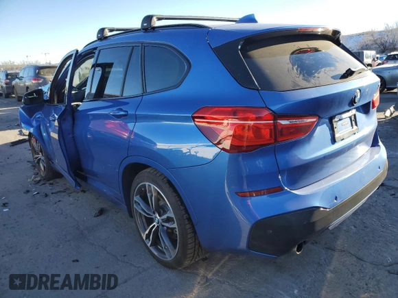 2016 BMW X1 xDrive28i with VIN WBXHT3C34G5F64741, listed as a Copart auction lot 88910015 with 0 mi miles and Salvage Title. Bid and sale history available at carsss.com. Image 2.