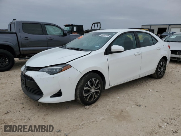 2019 Toyota Corolla L z VIN 5YFBURHE0KP857445, wystawiony jako Copart lot #45063385 z przebiegiem 115 842 mil mil oraz Szkoda całkowita • Salvage title. Historia ofert i sprzedaży dostępna na DreamBid. Obrazek 1.