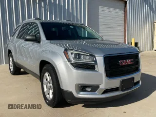 2014 GMC Acadia SLE z VIN 1GKKVPKD7EJ175760, wystawiony jako Copart lot #57103515 z przebiegiem 100 172 mil mil oraz Czysty tytuł • Clean title. Historia ofert i sprzedaży dostępna na DreamBid. Obrazek 1.