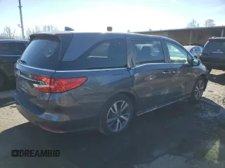 2023 Honda Odyssey Touring with VIN 5FNRL6H84PB019285, listed as a Copart auction lot 47066455 with 29,053 mi miles and Salvage Title. Bid and sale history available at DreamBid. Image 3.