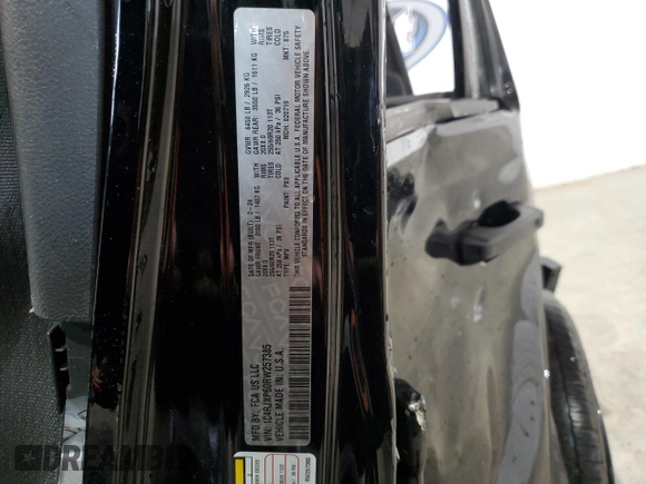 2024 Jeep Wrangler Sahara with VIN 1C4RJXP60RW257385, listed as a Copart auction lot 47660655 with 20,899 mi miles and Salvage title. Bid and sale history available at DreamBid. Image 12.