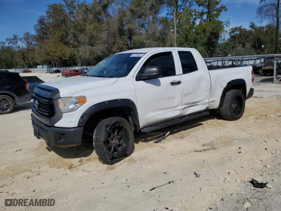 2016 Toyota Tundra 2WD Truck SR with VIN 5TFRM5F14GX096547, listed as a Copart auction lot 48736635 with 130,236 mi miles and Salvage Title. Bid and sale history available at carsss.com. Image 1.