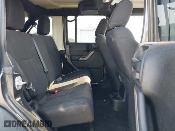 2018 Jeep Wrangler Unlimited Sport S with VIN 1C4BJWDG6JL854359, listed as a IAAI auction lot 42423170 with 84,470 mi miles and . Bid and sale history available at DreamBid. Image 8.