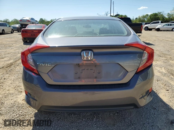 2016 Honda Civic Sedan LX with VIN 19XFC2F50GE008570, listed as a Copart auction lot 52516505 with 193,637 mi miles and Salvage Title. Bid and sale history available at carsss.com. Image 6.