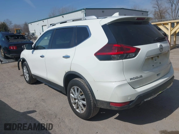 2020 Nissan Rogue S with VIN KNMAT2MV0LP511443, listed as a IAAI auction lot 41810629 with 151,606 mi miles. Bid and sale history available at carsss.com. Image 3.