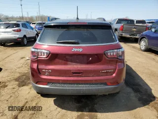 2021 Jeep Compass Limited with VIN 3C4NJDCBXMT550449, listed as a Copart auction lot 53431785 with 43,151 mi miles and Clean title. Bid and sale history available at DreamBid. Image 6.
