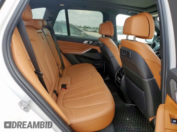 2021 BMW X5 sDrive40i with VIN 5UXCR4C06M9F56578, listed as a Copart auction lot 58218315 with 69,927 mi miles and Salvage title. Bid and sale history available at DreamBid. Image 10.