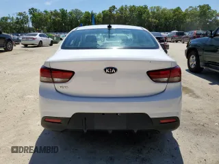 2018 Kia Rio LX with VIN 3KPA24AB3JE048087, listed as a Copart auction lot 50794595 with 75,807 mi miles and Salvage Title. Bid and sale history available at carsss.com. Image 6.