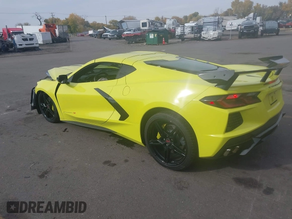 2022 Chevrolet Corvette 1LT with VIN 1G1YA2D46N5114399, listed as a IAAI auction lot 40873216 with 8,157 mi miles and . Bid and sale history available at DreamBid. Image 3.