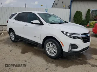 2022 Chevrolet Equinox LT z VIN 3GNAXKEV4NL158603, wystawiony jako Copart lot #60041425 z przebiegiem 17 974 mil mil oraz Szkoda całkowita • Salvage title. Historia ofert i sprzedaży dostępna na DreamBid. Obrazek 4.