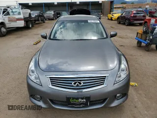 2015 Infiniti Q40 with VIN JN1CV6ARXFM650084, listed as a Copart auction lot 66079924 with 80,983 mi miles and Salvage Title. Bid and sale history available at carsss.com. Image 5.