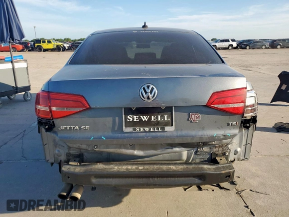2015 Volkswagen Jetta Sport with VIN 3VWB17AJ0FM281709, listed as a Copart auction lot 62726005 with 169,516 mi miles and Salvage title. Bid and sale history available at DreamBid. Image 6.