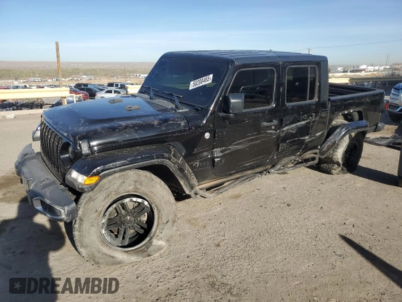 2021 Jeep Gladiator Sport S z VIN 1C6HJTAGXML512387, wystawiony jako Copart lot #50200465 z przebiegiem 42 466 mil mil oraz Szkoda całkowita • Salvage title. Historia ofert i sprzedaży dostępna na DreamBid. Obrazek 1.