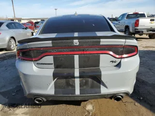 2021 Dodge Charger R/T with VIN 2C3CDXCT4MH588636, listed as a Copart auction lot 49493295 with 48,909 mi miles and Salvage Title. Bid and sale history available at DreamBid. Image 6.