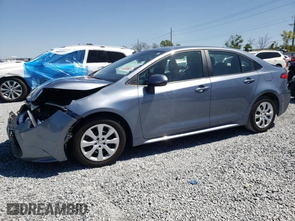 2024 Toyota Corolla LE with VIN 5YFB4MDE3RP187201, listed as a Copart auction lot 49398565 with 38,020 mi miles and Salvage Title. Bid and sale history available at carsss.com. Image 1.