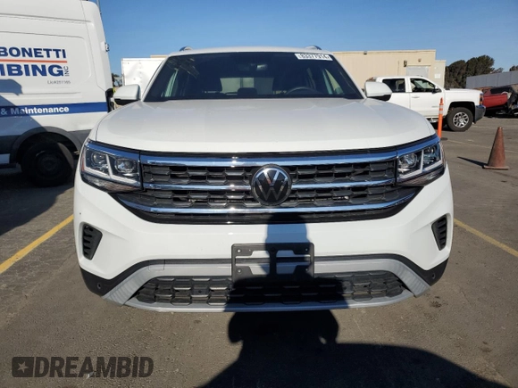 2023 Volkswagen Atlas SE with VIN 1V2HE2CA7PC205178, listed as a Copart auction lot 83377914 with 25,248 mi miles and Salvage title. Bid and sale history available at DreamBid. Image 5.