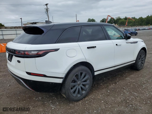 2018 Land Rover Range Rover Velar R-Dynamic SE with VIN SALYL2RN7JA714670, listed as a Copart auction lot 69160794 with 51,608 mi miles and Salvage Title. Bid and sale history available at carsss.com. Image 3.