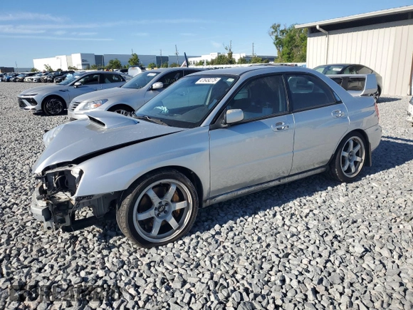2004 Subaru Impreza WRX STI z VIN JF1GD70634L504794, wystawiony jako Copart lot #47649275 z przebiegiem 139 006 mil mil oraz Nie do naprawy • Non repairable. Historia ofert i sprzedaży dostępna na DreamBid. Obrazek 1.