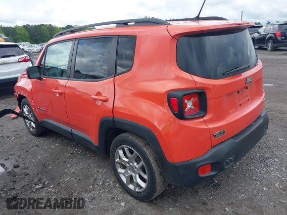 2017 Jeep Renegade Latitude z VIN ZACCJABB8HPG49324, wystawiony jako IAAI lot #42005994 z przebiegiem 96 803 mil mil oraz . Historia ofert i sprzedaży dostępna na DreamBid. Obrazek 3.
