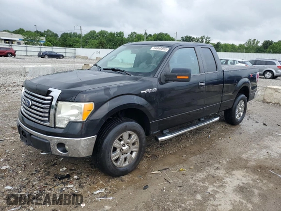 2011 Ford F-150 XL with VIN 1FTFX1EF5BFA01265, listed as a Copart auction lot 54848895 with 166,524 mi miles and Salvage title. Bid and sale history available at DreamBid. Image 1.
