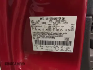 2011 Ford Escape XLT с VIN 1FMCU9D7XBKB14572, выставлен на аукционе IAAI как лот 40920474 с пробегом 154 888 миль миль и . История ставок и продаж доступна на DreamBid. Изображение 9.
