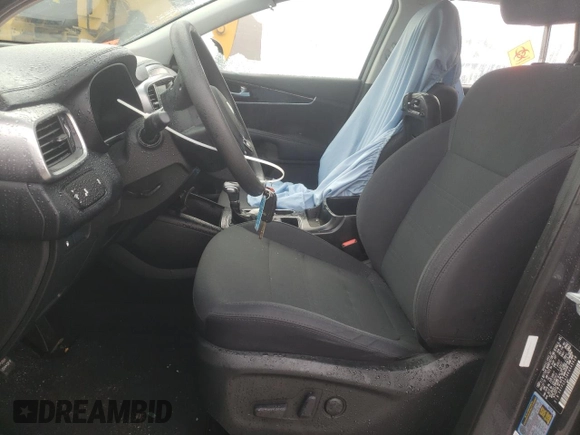 2019 Kia Sorento S V6 with VIN 5XYPGDA58KG449628, listed as a Copart auction lot 42976015 with 119,475 mi miles and Salvage Title. Bid and sale history available at carsss.com. Image 7.