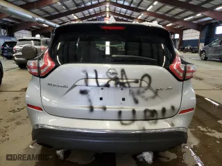 2018 Nissan Murano Platinum with VIN 5N1AZ2MH8JN121574, listed as a Copart auction lot 89212125 with 0 mi miles and Salvage Title. Bid and sale history available at carsss.com. Image 6.
