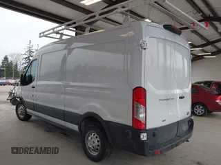 2024 Ford Transit Cargo with VIN 1FTBR2C82RKA94637, listed as a IAAI auction lot 41829528 with 16,901 mi miles and . Bid and sale history available at DreamBid. Image 3.