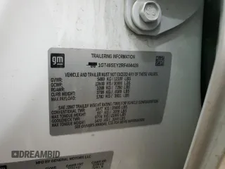 2024 GMC Sierra 3500HD Pro z VIN 1GT49SEY2RF404428, wystawiony jako Copart lot #42213915 z przebiegiem 37 243 mil mil oraz Szkoda całkowita • Salvage title. Historia ofert i sprzedaży dostępna na DreamBid. Obrazek 12.