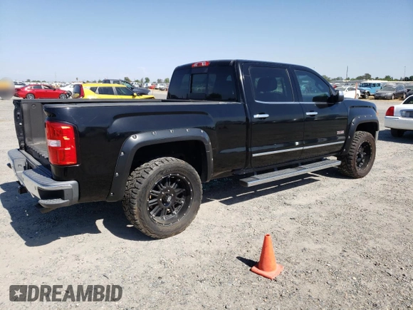 2014 GMC Sierra 1500 SLT with VIN 3GTU2VEC8EG107800, listed as a Copart auction lot 58383475 with 88,363 mi miles and Salvage title. Bid and sale history available at DreamBid. Image 3.