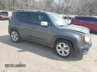 2018 Jeep Renegade Limited z VIN ZACCJADB4JPH26192, wystawiony jako Copart lot #47827845 z przebiegiem 78 035 mil mil oraz Szkoda całkowita • Salvage title. Historia ofert i sprzedaży dostępna na DreamBid. Obrazek 4.