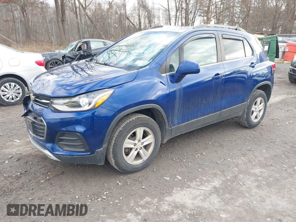 2017 Chevrolet Trax LT with VIN 3GNCJPSB5HL145896, listed as a IAAI auction lot 41840482 with 148,963 mi miles. Bid and sale history available at carsss.com. Image 2.