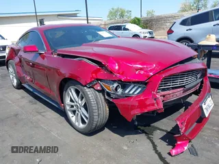2016 Ford Mustang EcoBoost z VIN 1FA6P8THXG5252914, wystawiony jako IAAI lot #42184803 z przebiegiem 132 973 mil mil oraz . Historia ofert i sprzedaży dostępna na DreamBid. Obrazek 1.
