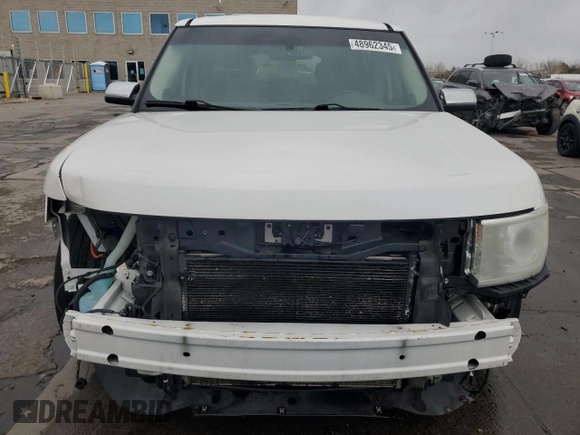 2011 Ford Flex Limited w/Ecoboost with VIN 2FMHK6DT8BBD28185, listed as a Copart auction lot 48962345 with 181,775 mi miles and Salvage Title. Bid and sale history available at carsss.com. Image 5.