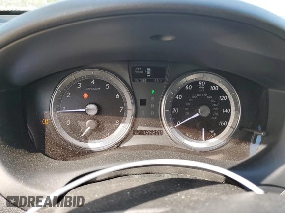 2010 Lexus ES 330 with VIN JTHBK1EGXA2406015, listed as a Copart auction lot 53801365 with 186,200 mi miles and Salvage Title. Bid and sale history available at DreamBid. Image 9.