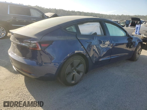 2021 Tesla Model 3 Standard Range Plus z VIN 5YJ3E1EA6MF961439, wystawiony jako Copart lot #49825655 z przebiegiem 38 355 mil mil oraz Szkody całkowita. Historia ofert i sprzedaży dostępna na DreamBid. Obrazek 3.
