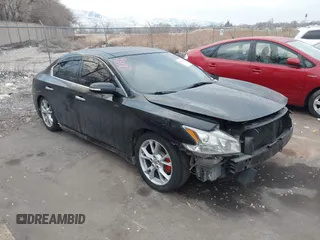 2014 Nissan Maxima S with VIN 1N4AA5APXEC912009, listed as a IAAI auction lot 41321096 with 166,330 mi miles and . Bid and sale history available at DreamBid. Image 1.