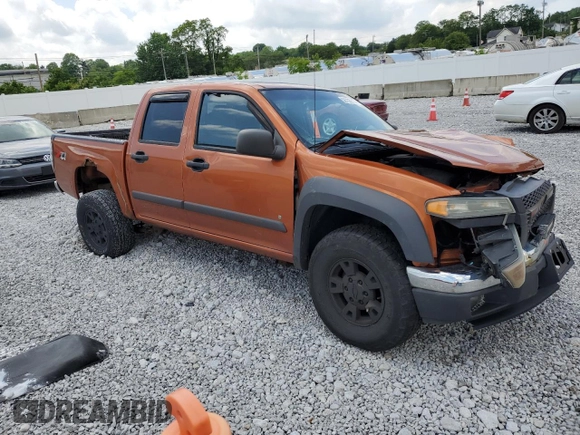 2006 Chevrolet Colorado 3LT z VIN 1GCDT136768227792, wystawiony jako Copart lot #58733215 z przebiegiem 225 400 mil mil oraz Szkoda całkowita • Salvage title. Historia ofert i sprzedaży dostępna na DreamBid. Obrazek 4.